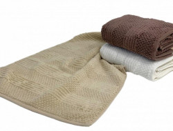 Набор полотенец махровых хлопковых KARVEN MICRO COTTON PREMIUM HS1008 NESHA V1 70х140 (3шт)