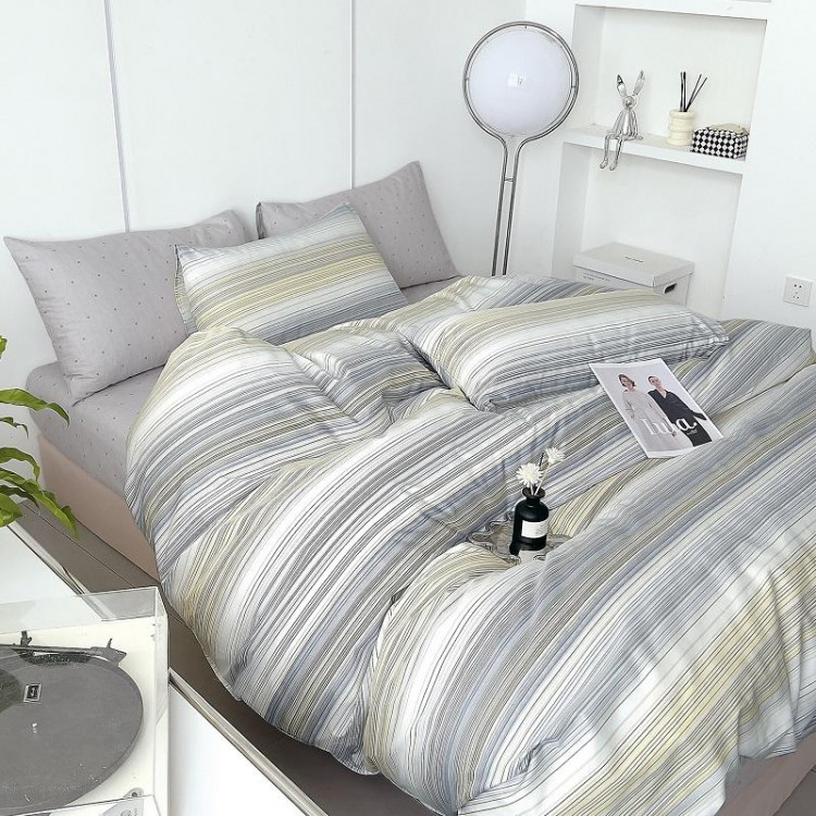 Постельное белье из сатина TANGO каунни 70х70 (2шт) 2-спальное