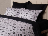 Постельное белье двухстороннее из сатина SAILID BL-17-3 евро