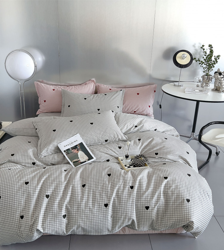 Постельное белье из твил-сатина TANGO коразон 50х70 (2шт) 2-спальное