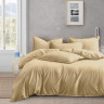 Постельное белье из люксового сатина АЛЬВИТЕК ОCA-001 бежевое 50х70 (2шт), 70х70 (2шт) евро