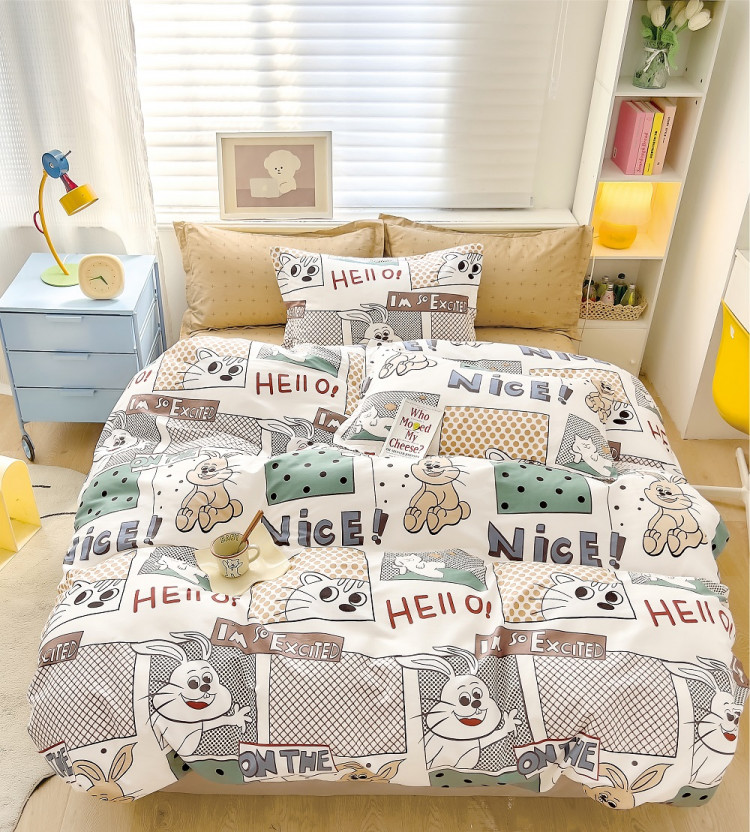 Постельное белье из твил-сатина TANGO exited 70х70 (2шт) 1,5-спальное