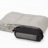 Дорожный плед пуховый GERMAN GRASS TRAVEL PLAID GRASS grey 140х200