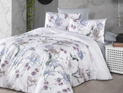 Постельное белье из ранфорса KARVEN N031 LAYLA MINK 50х70 (2шт), 70х70 (2шт) семейное