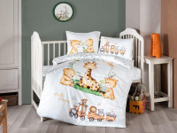 Постельное белье для малышей из сатина KARVEN 3D DIGITAL D039 RILEY