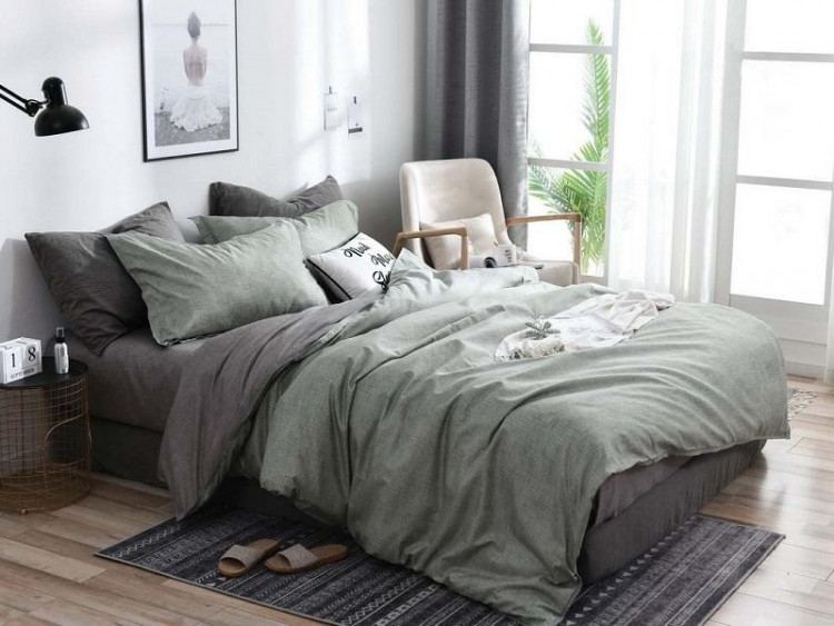 Постельное белье из микросатина TANGO DREAM FLY DF-324 50х70 (2шт) евро