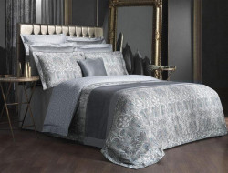 Постельное белье из сатина де люкс SAREV 300TC N082 ISFAHAN V1-GRI 50х70 (4шт) евро