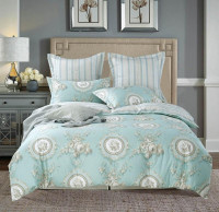 Постельное белье из печатного сатина SAILID B-199-3 евро