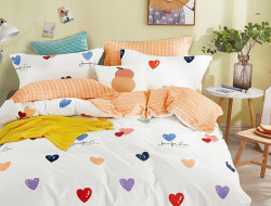 Постельное белье из сатина TANGO дженни 50х70 (2шт) 2-спальное