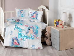 Постельное белье для малышей из сатина KARVEN 3D DIGITAL D039 MERMAID