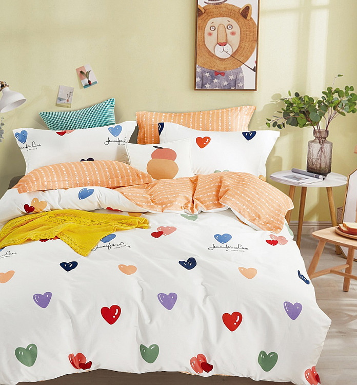 Постельное белье из сатина TANGO дженни 70х70 (2шт) 2-спальное