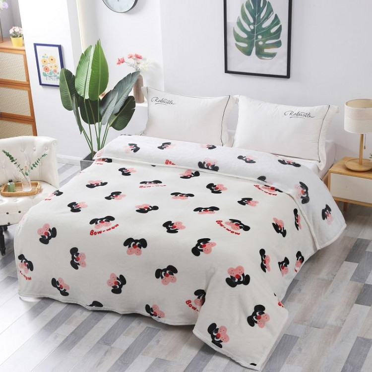 Плед из микрофибры TANGO ФЛАНЕЛЬ ГАВ-ГАВ 150х200