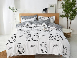 Постельное белье из микросатина TANGO DREAM FLY DF-488 50х70 (2шт) евро