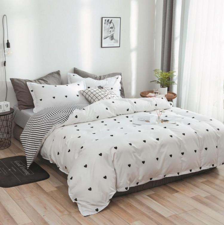 Постельное белье из микросатина TANGO DREAM FLY DF-114-50 50х70 (2шт) 2-спальное