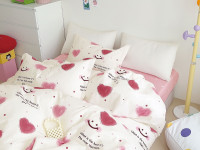 Постельное белье из твил-сатина TANGO смайл 50х70 (2шт) 2-спальное