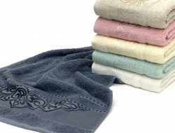 Набор полотенец махровых хлопковых KARVEN H2197 PRENS 50х90 (6шт)