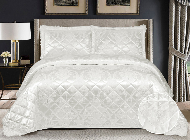 Покрывало с наволочками тонкое жаккардовое TANGO ARISTON ARI-15 240х260