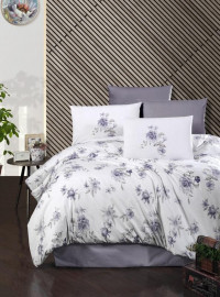 Постельное белье из ранфорса KARVEN N023 ROSEMARY PURPLE 50х70 (2шт), 70х70 (2шт) евро