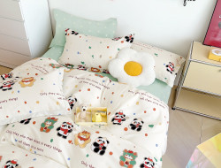 Постельное белье из твил-сатина TANGO зоомир 70х70 (2шт) 1,5-спальное