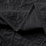 Покрывало тонкое велюровое TANGO CASABLANCA черное 180х240