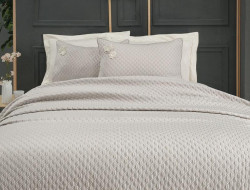 Покрывало тонкое из хлопка SAREV Y862 BELIS V1 BEJ 170х230 с наволочкой 50х70