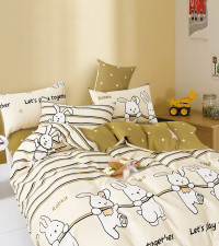 Постельное белье из твил-сатина TANGO rabbit 70х70 (2шт) 2-спальное