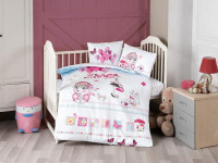 Постельное белье для малышей из сатина KARVEN 3D DIGITAL D039 LUNDA