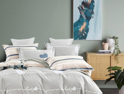 Постельное белье двухстороннее из твила TANGO TPIG-1697 50х70 (2шт), 70х70 (2шт) евро