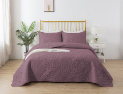 Покрывало тонкое из микрофибры TANGO TRM MARRAKECH баклажан 240х240