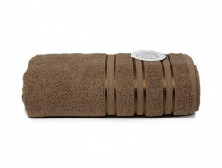 Полотенце махровое хлопковое KARVEN H5153 MIKRO DELUX kahve 50х90