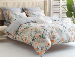 Постельное белье из печатного сатина SAILID B-233-4 семейное