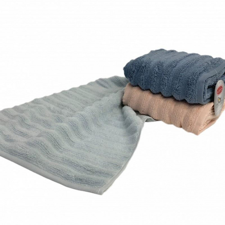 Набор полотенец махровых хлопковых KARVEN MICRO COTTON PREMIUM HS981 EZGI-3 50х90 (3шт)