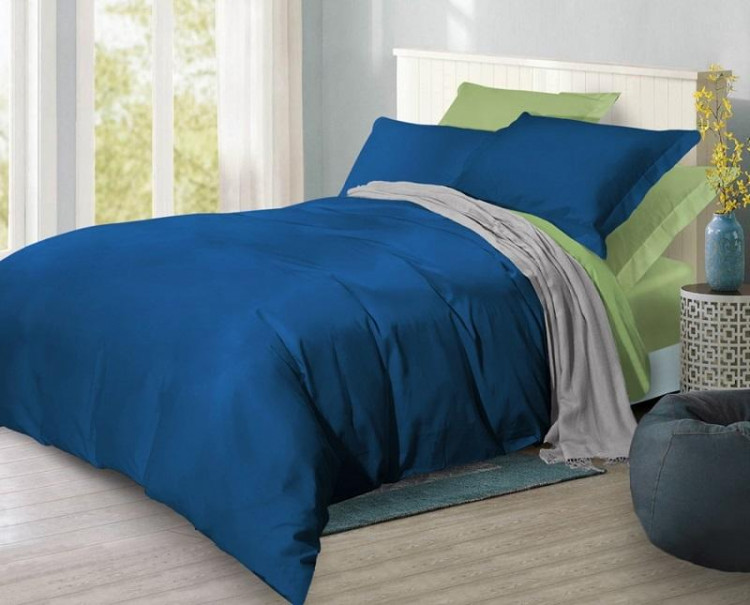 Постельное белье двухстороннее из сатина SAILID BL-52-4 семейное