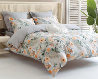 Постельное белье из печатного сатина SAILID B-233-1 1,5-спальное