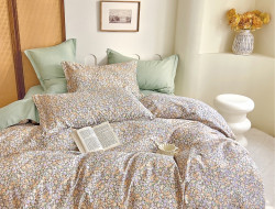 Постельное белье из твил-сатина TANGO цветоли 50х70 (2шт) 2-спальное
