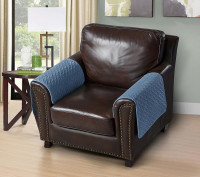 Накидка на подлокотники из микрофибры TANGO SOFA светло-синяя 70x70 (1шт)