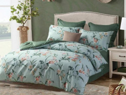 Постельное белье из печатного сатина SAILID B-226-4 семейное