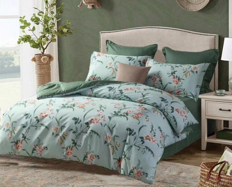 Постельное белье из печатного сатина SAILID B-226-3 евро