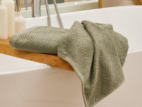 Полотенце махровое TAC VENTURA GREEN фисташковое 50х90