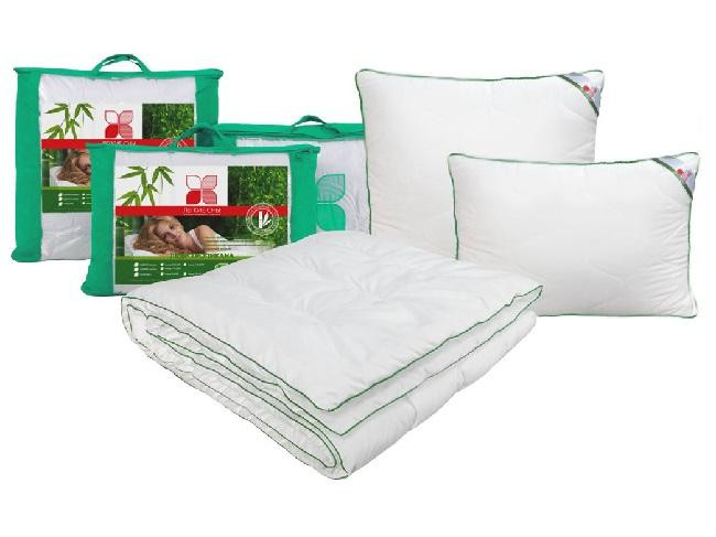 Одеяло из бамбука стеганое Легкие Сны ТРОПИКАНА 172х205 теплое