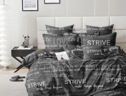 Постельное белье из микросатина TANGO DF03-511 DREAM FLY 50х70 (2шт) евро