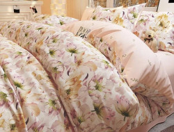 Постельное белье из печатного сатина SAILID B-501-2 2-спальное