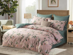 Постельное белье из печатного сатина SAILID B-227-1 1,5-спальное