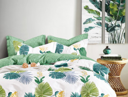 Постельное белье из твил-сатина TANGO ферна 70х70 (2шт) 1,5-спальное