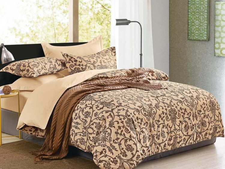 Постельное белье из микросатина TANGO DF-508-50 DREAM FLY 50х70 (2шт) 2-спальное