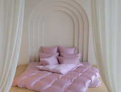 Постельное белье GERMAN GRASS LILAC BRILLIANT GRASS 50х70 (2шт), 70х70 (2шт) евро