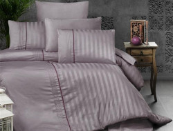 Постельное белье из сатина де люкс KARVEN N044 MODALIFE LAVENDAR 50х70 (2шт), 70х70 (2шт) евро