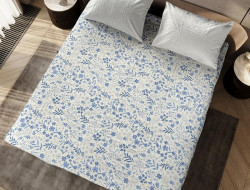 Простыня на резинке из твил-сатина TANGO SAT1620-30 160х200х30