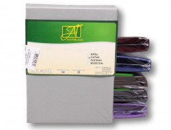 Набор наволочек из сатина АЛЬВИТЕК стальной 50х70 (2шт)