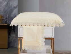 Комплект наволочек из египетского хлопка с кружевом ASABELLA 1889-2L 70х70 (2шт)